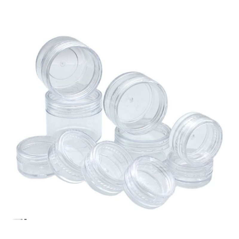 Acrylic jars with lid