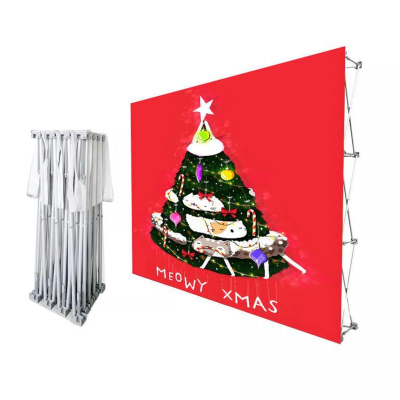 Foldable wall banners
