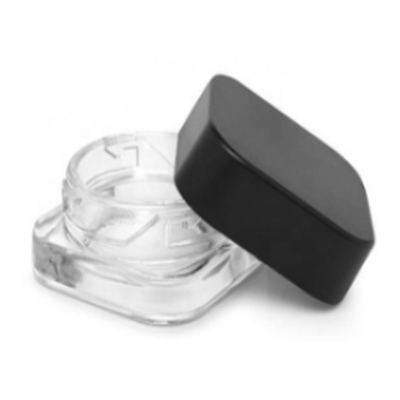 5 ml glass jars · Round 5 ml · clear