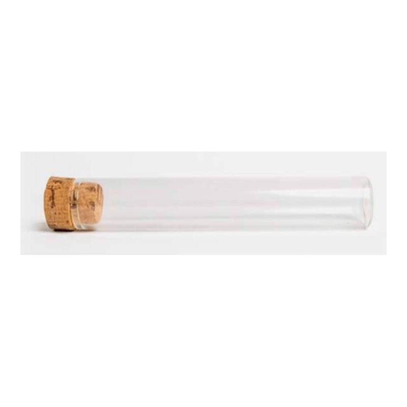 5 ml glass jars · Cone 120 mm · cork lid