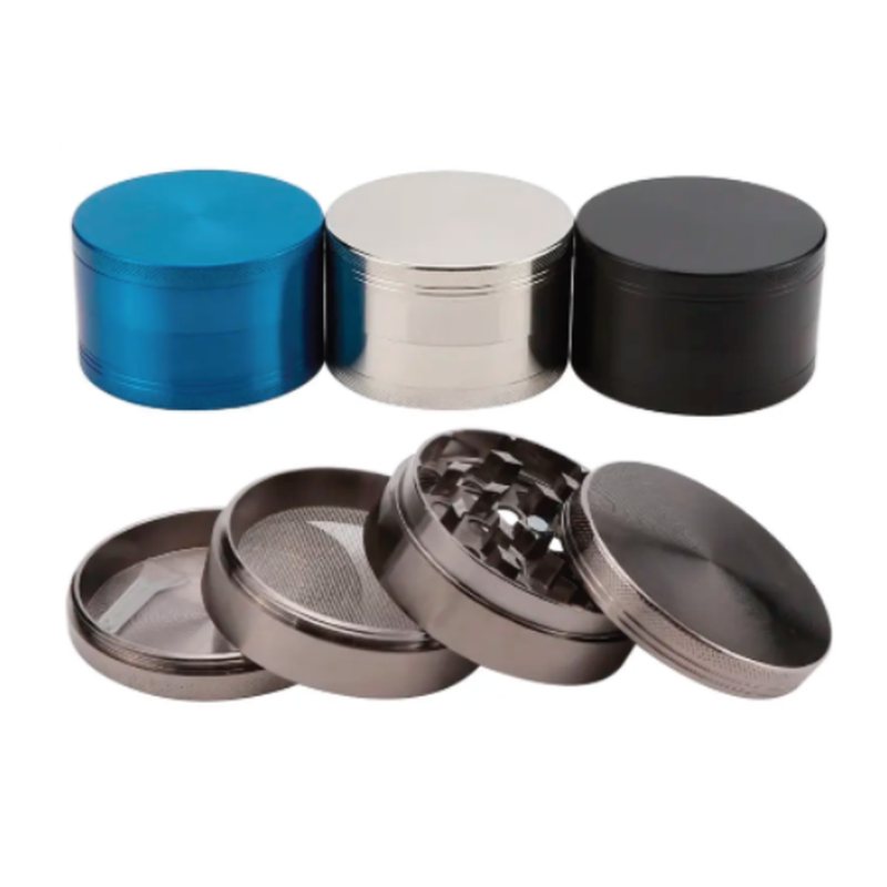 Custom 4-part metal grinders · 42 mm · Metal