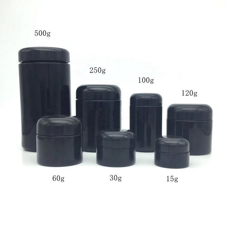 Violet UV-protective glass jar